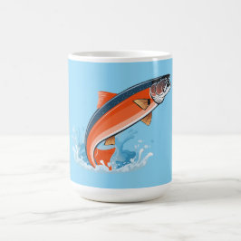 Lachs Kaffeetasse