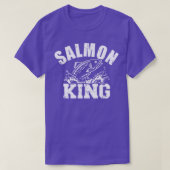 Lachs King Fishing T-Shirt (Design vorne)
