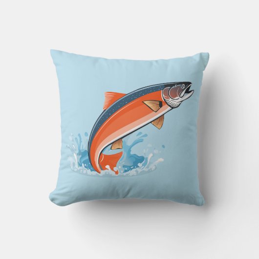 Lachs Kissen (Vorderseite)