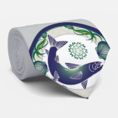 Lachs-Krawatte Krawatte (Gerollt)