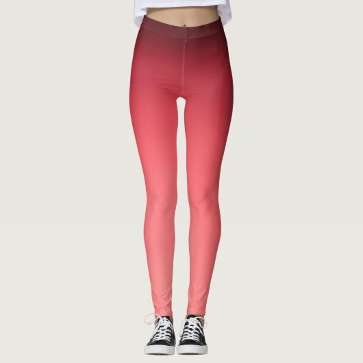 Lachs Leggings (Vorderseite)