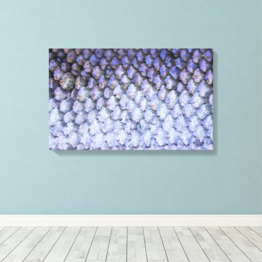 Lachs Leinwanddruck (Insitu (Holzboden))