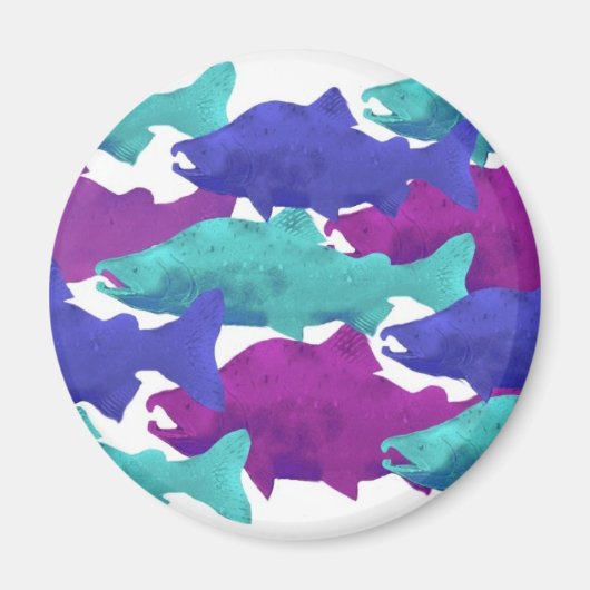 Lachs Magnet (Vorne)