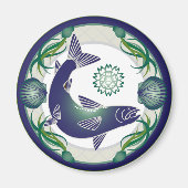 Lachs-Magnet Magnet (Vorne)