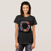 Lachs marktfähiger Fisch T-Shirt (Vorne ganz)