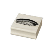 Lachs Nigiri Sushi Japanische Küche Sashimi Gummistempel (Stempel)