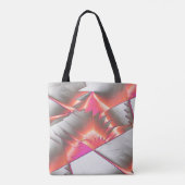 Lachs oder Pfirsich, extrem grob digitalisiert Tasche (Rückseite)