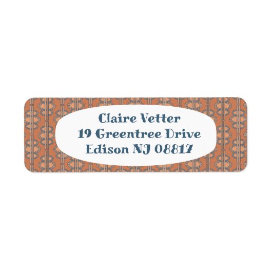 Lachs Oval Chains (Vorne)