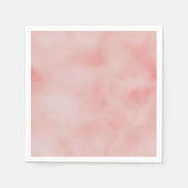 Lachs Pink Ombre Serviette (Vorderseite)