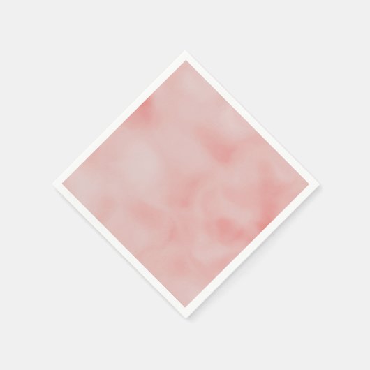 Lachs Pink Ombre Serviette (Ecke)