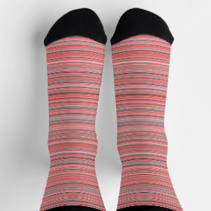 Lachs Pink Socken