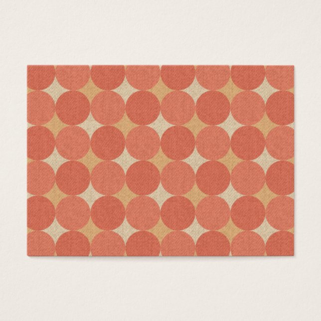 Lachs Poka Dots (Vorderseite)