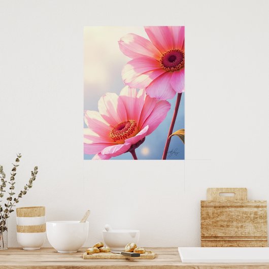 Lachs Poster (Küche)