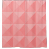 Lachs Pyramids Duschvorhang (Vorderseite)