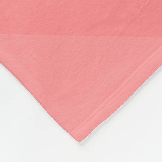 Lachs Pyramids Fleecedecke (Ecke)