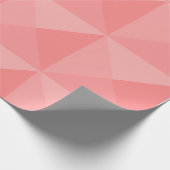 Lachs Pyramids Geschenkpapier (Ecke)