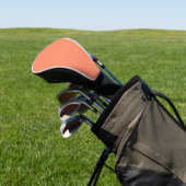 Lachs Rosa Farbe | Trendfarbe Golf Headcover (In SItu)