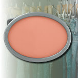 Lachs Rosa Farbe | Trendfarbe Ovale Gürtelschnalle<br><div class="desc">Lachs Rosa Farbe | Klassisches Design | Elegantes Produkt | Trendfarbe | Stilvoll und Mode | Geschenk</div>