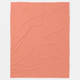 Lachs-Rot- und Weißstreifen-Büro Fleecedecke