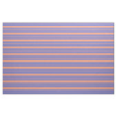 Lachs & Royal Blue Lined/Streifen Muster Stoff (Fat Quarter (45,7 x 55,9 cm))