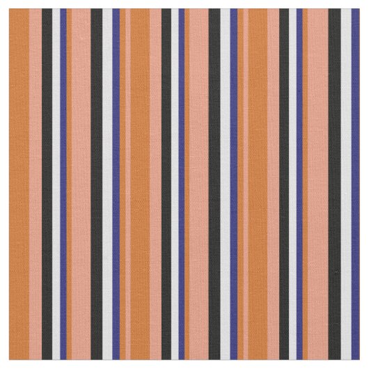 Lachs, Schokolade, Midnight Blue, Lavendel & Black Stoff (Nahaufnahme)