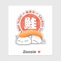 Lachs Sushi Cat
