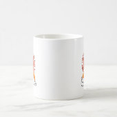 Lachs Sushi Cat Kaffeetasse (Mittel)