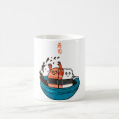 Lachs Sushi genießen Kaffeetasse (Mittel)