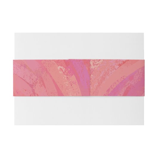 Lachs Swirl Einladungsbanderole (Rückseitenbeispiel)