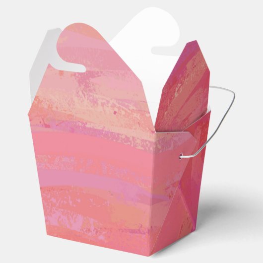 Lachs Swirl Geschenkschachtel (Geöffnet)