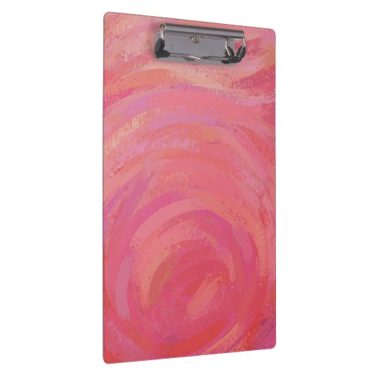 Lachs Swirl Klemmbrett (Rechts)