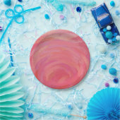 Lachs Swirl Pappteller (Party)