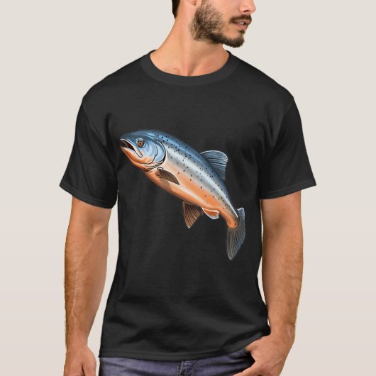 Lachs T-Shirt (Vorderseite)