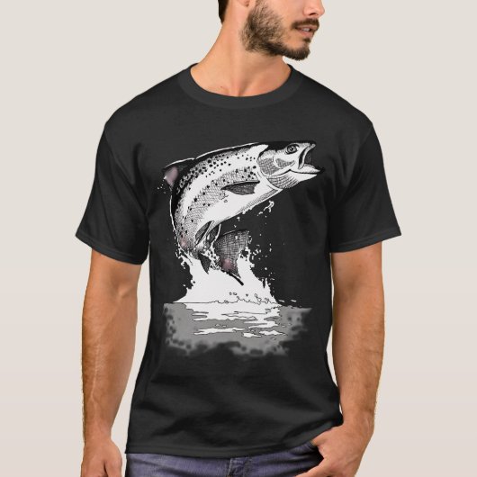 Lachs! T-Shirt (Vorderseite)
