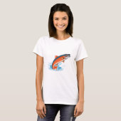 Lachs T-Shirt (Vorne ganz)