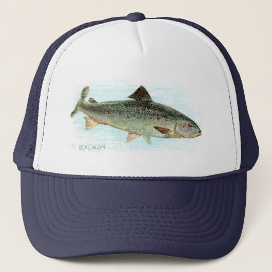 Lachs Truckerkappe (Vorderseite)