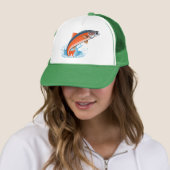 Lachs Truckerkappe (Beispiel)