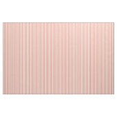 Lachs und Beige Farbmuster der Streifen Stoff (Yard (91,4 cm))