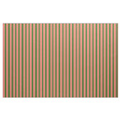 Lachs und dunkelgrünes, farbiges Muster Stoff (Fat Quarter (45,7 x 55,9 cm))