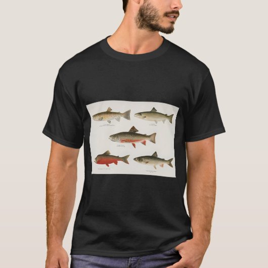 Lachs und Forelle T-Shirt (Vorderseite)