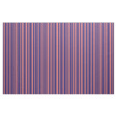 Lachs- und Mitternachtsblauer Streifen/Linienmuste Stoff (Fat Quarter (45,7 x 55,9 cm))