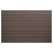 Lachs und schwarz gefärbte Linien Muster Stoff (Yard (91,4 cm))