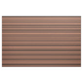 Lachs und schwarzes Streifen Stoff (Fat Quarter (45,7 x 55,9 cm))