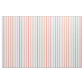 Lachs- und Weißlinienmuster Stoff (Fat Quarter (45,7 x 55,9 cm))