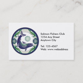 Lachs-Visitenkarte Visitenkarte