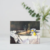Lachs von Édouard Manet Postkarte (Stehend Vorderseite)