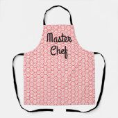 Lachs Waves Schürze (Vorderseite)