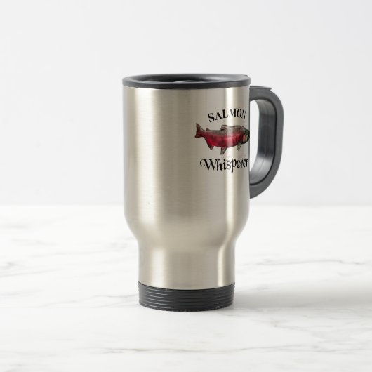 Lachs Whisperer Light Boat Tasse (VorderseiteRechts)