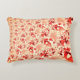 Lachs zu Korallen mit leuchtenden und verdrehten Dekokissen