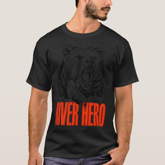Lachsangeln T-Shirt (Vorderseite)